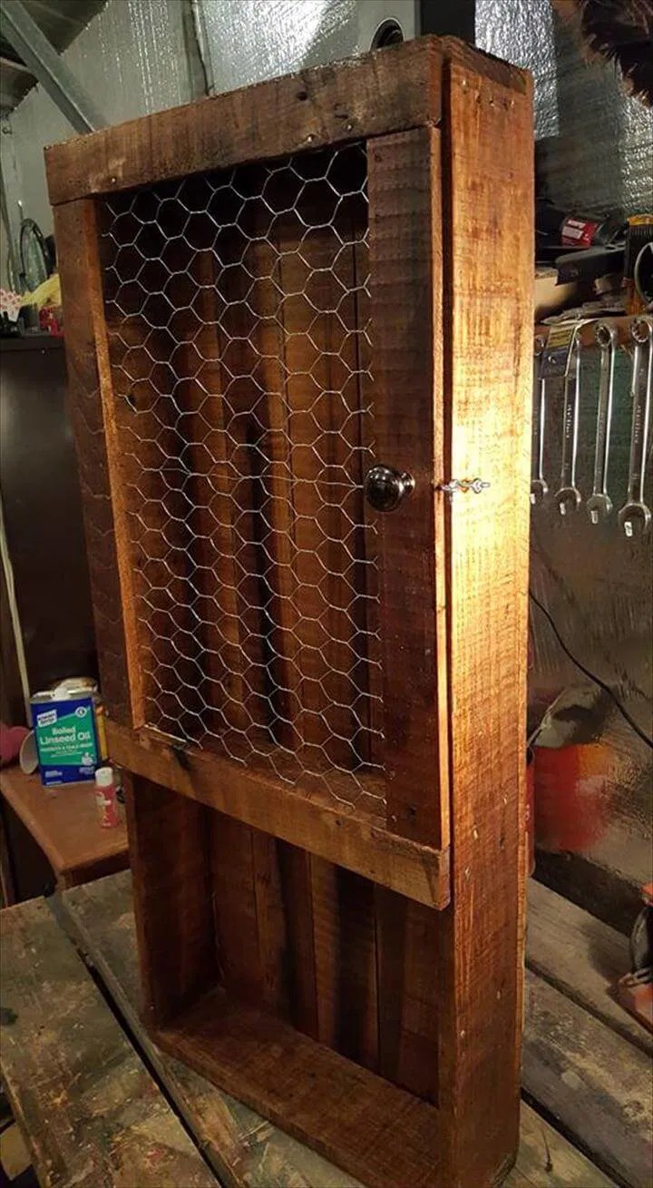 DIY Wood Pallet Kitchen Pantry Pallets Pro