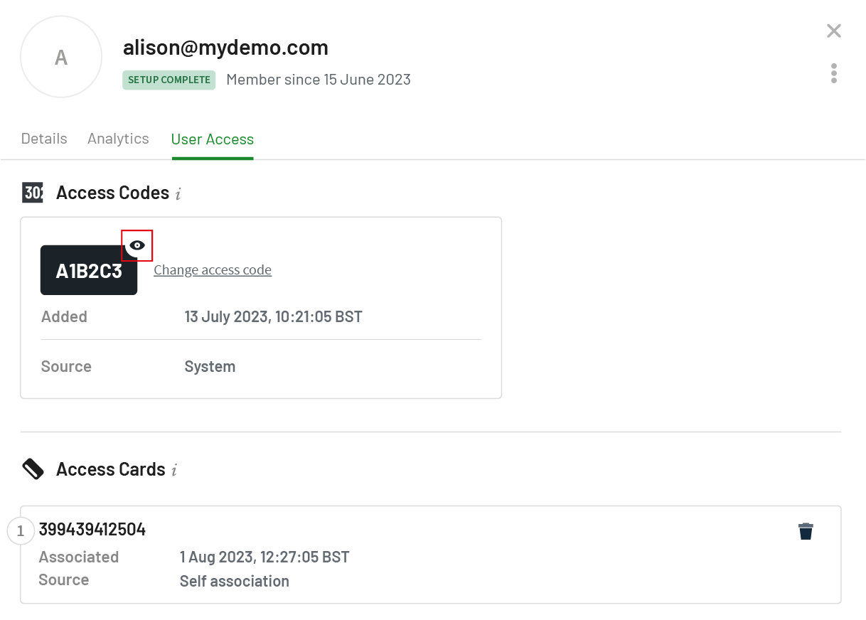 Managing access codes and swipe cards in PaperCut Hive and Pocket