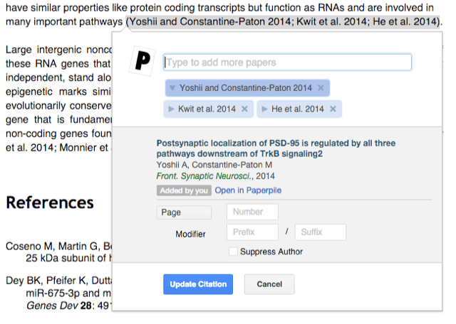 Citations and bibliographies for Google Docs Paperpile