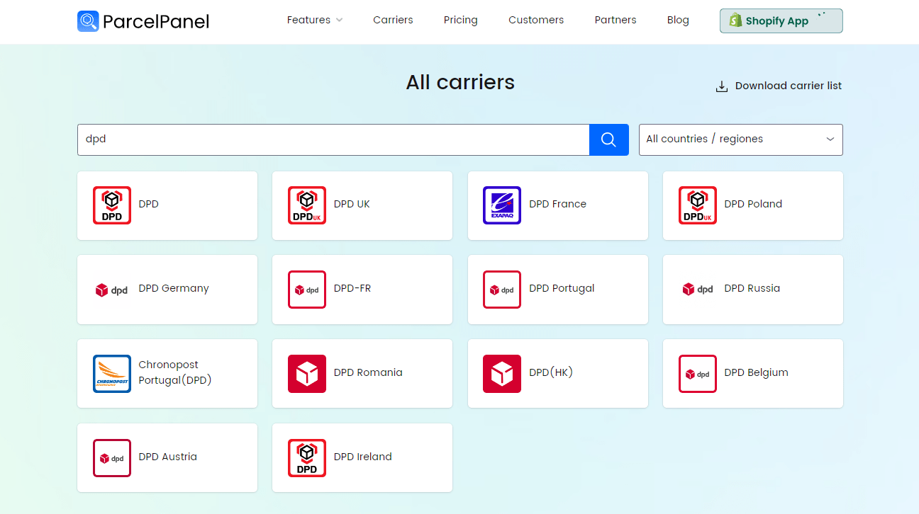DPD Tracking UK DPD Parcel Tracking Parcel Panel