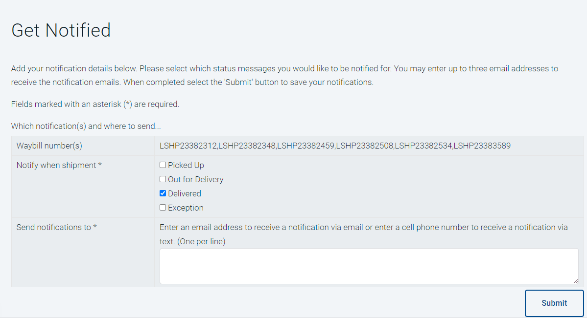 Track Loomis Loomis Express Tracking Canada Parcel Panel