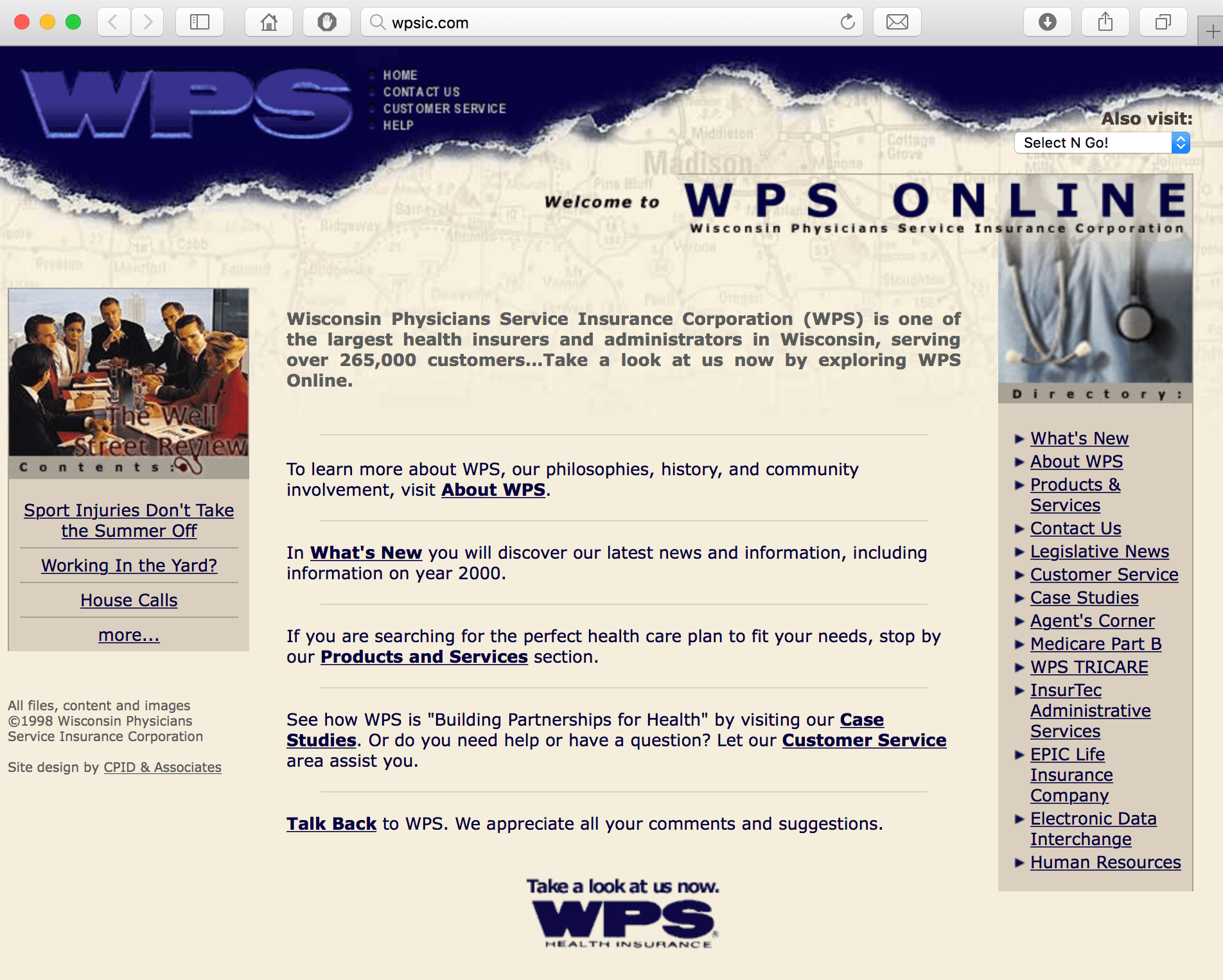 Parr Interactive Launches New Site For WPS Insurance Parr Interactive