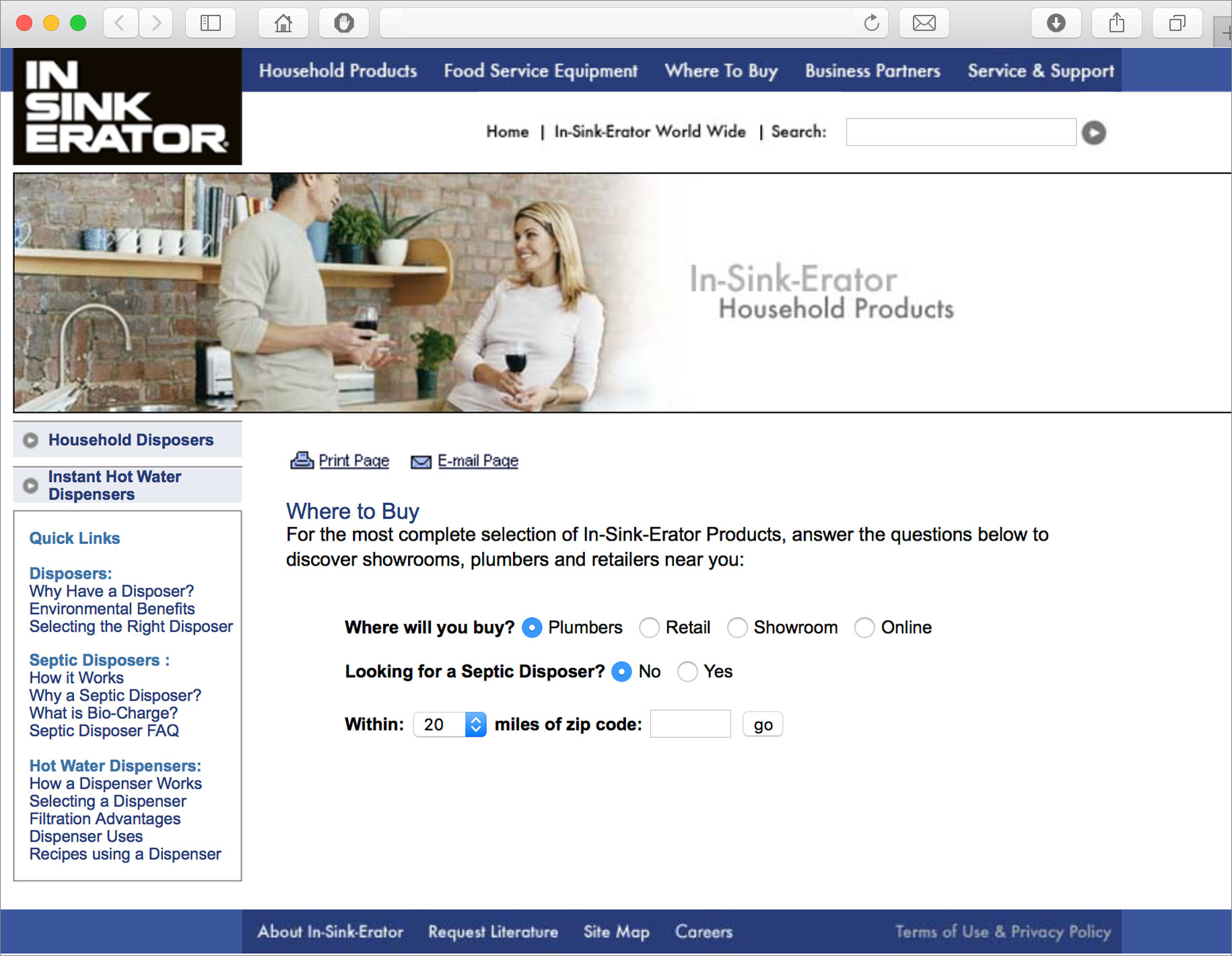 InSinkErator - Parr Interactive | Web Design, Digital Marketing