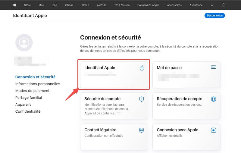 comment changer mon identifiant apple? Apple Community