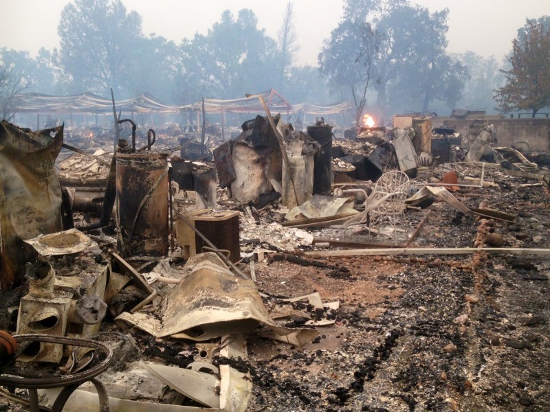 Update "Huge Destruction. Homes Destroyed Will Be in Hundreds" Napa Valley, CA Patch