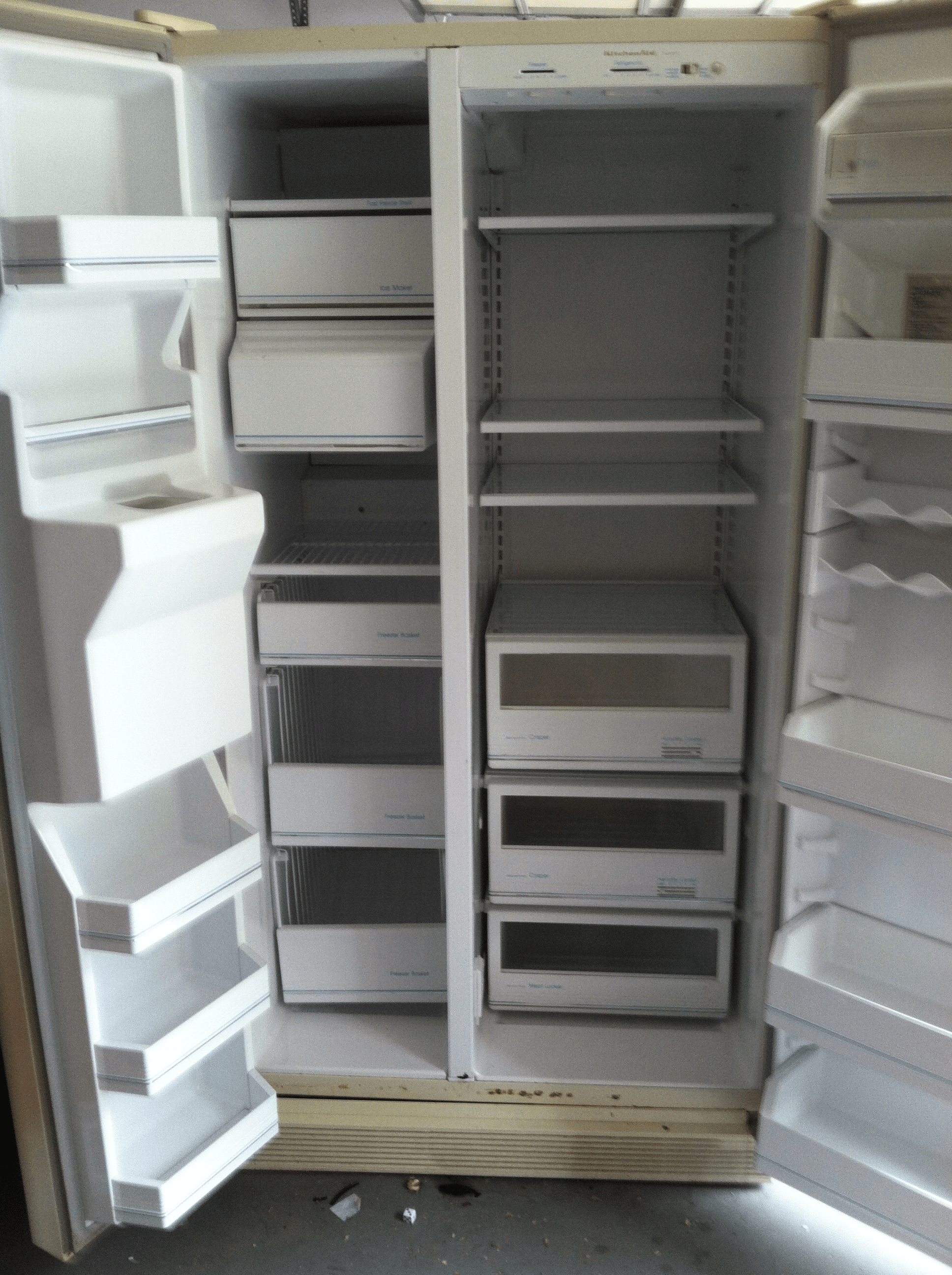 KENMORE 27 C FT, SIDE BY SIDE, 35" WIDE REFRIGERATOR Roswell, GA Patch