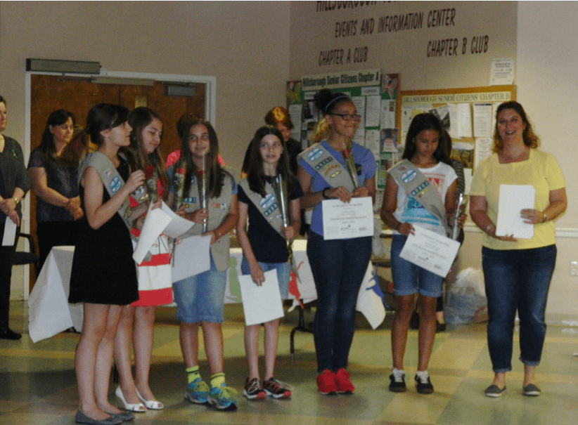 Hillsborough Second Annual Court Of Awards Ceremony For Girl Scouts