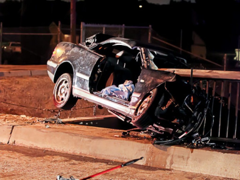 UPDATE Woman Survives Horrific Bridge Crash on CerritosLa Palma