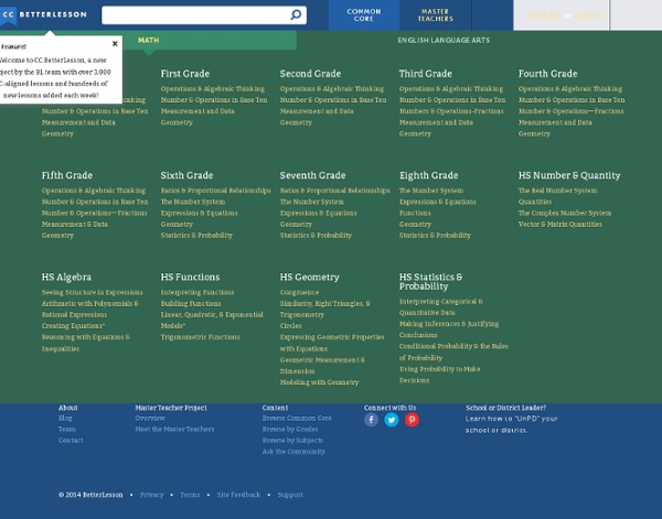 Better Lessons Free Lesson Plans Pearltrees