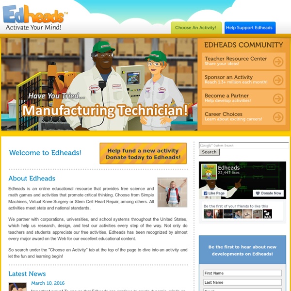 Edheads Activate Your Mind! Pearltrees