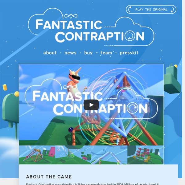 Fantastic Contraption A fun online physics puzzle game Pearltrees