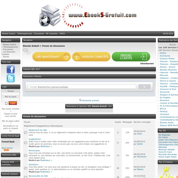 Ebooks Gratuit Pearltrees