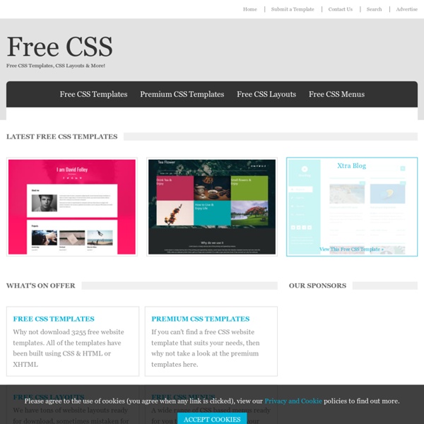 2426 Free site Templates, CSS Templates and Open Source Templates