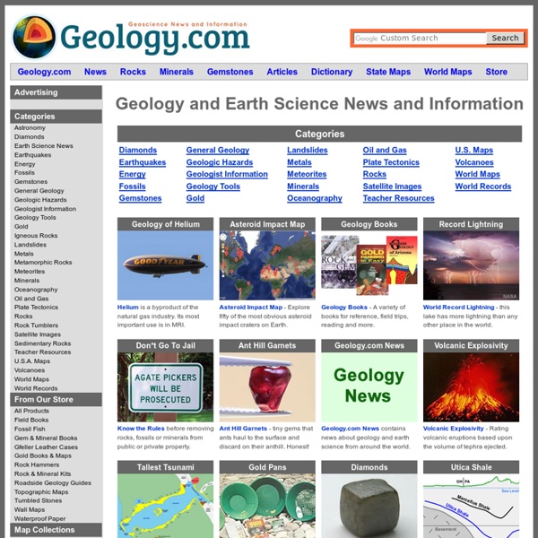 News and Information for Geology & Earth Science Pearltrees