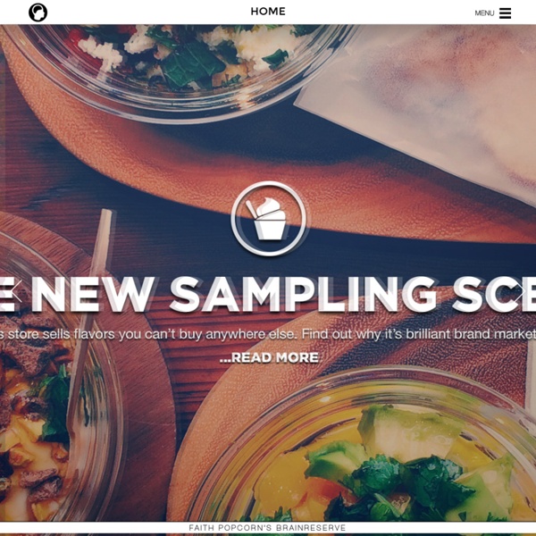 Faith Popcorn's BrainReserve Pearltrees