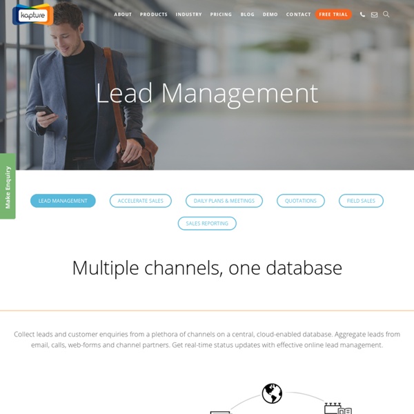 Sales Lead Management Software Pearltrees