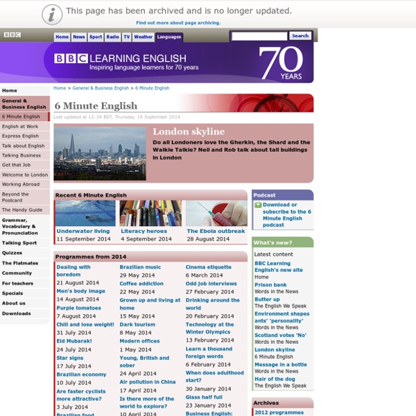 Bbc learning english learning english