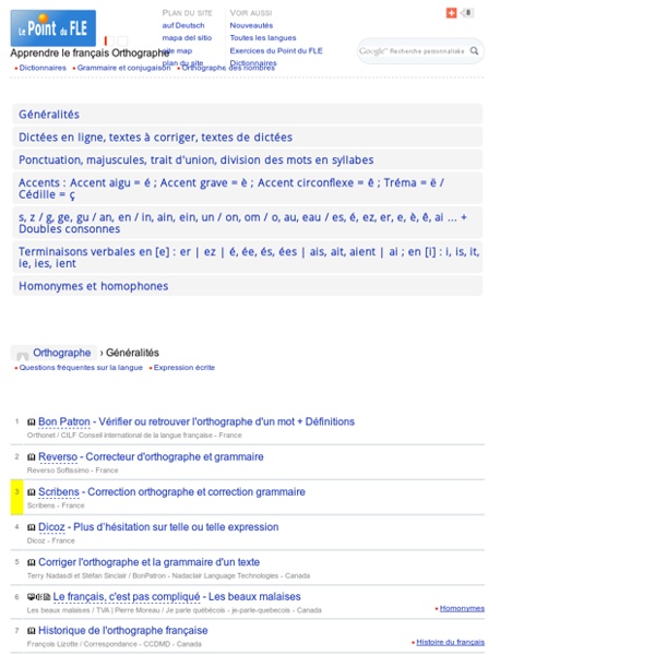 LanguageTool Correcteur d'orthographe, de grammaire.