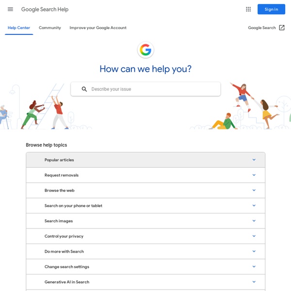 Google search help Pearltrees