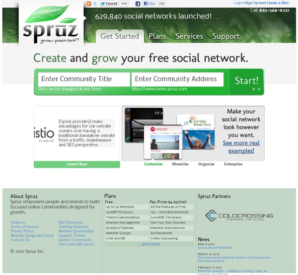 Make a free website, Social Websites, Your own free Social