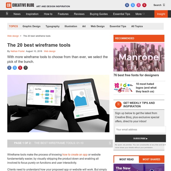 The 20 best wireframing tools Pearltrees