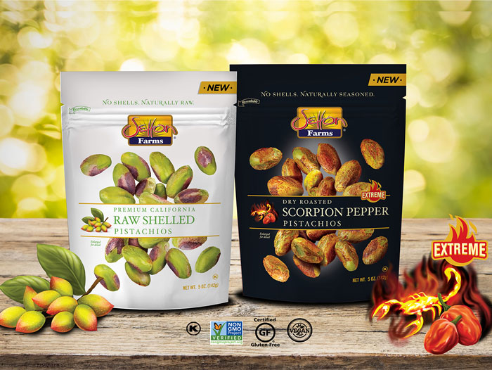Setton Farms New Seasoned Pistachio Kernels Bring the Heat Perishable