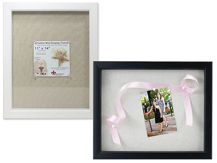 Lawrence Shadow Box Frame 11x14 Black pfile337