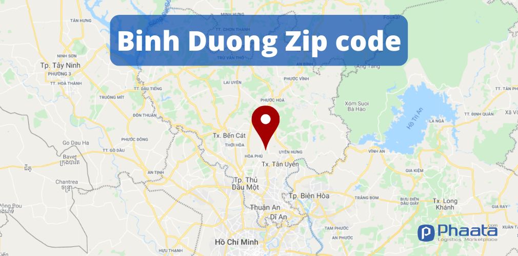 Binh Duong ZIP code The most updated Binh Duong postal codes
