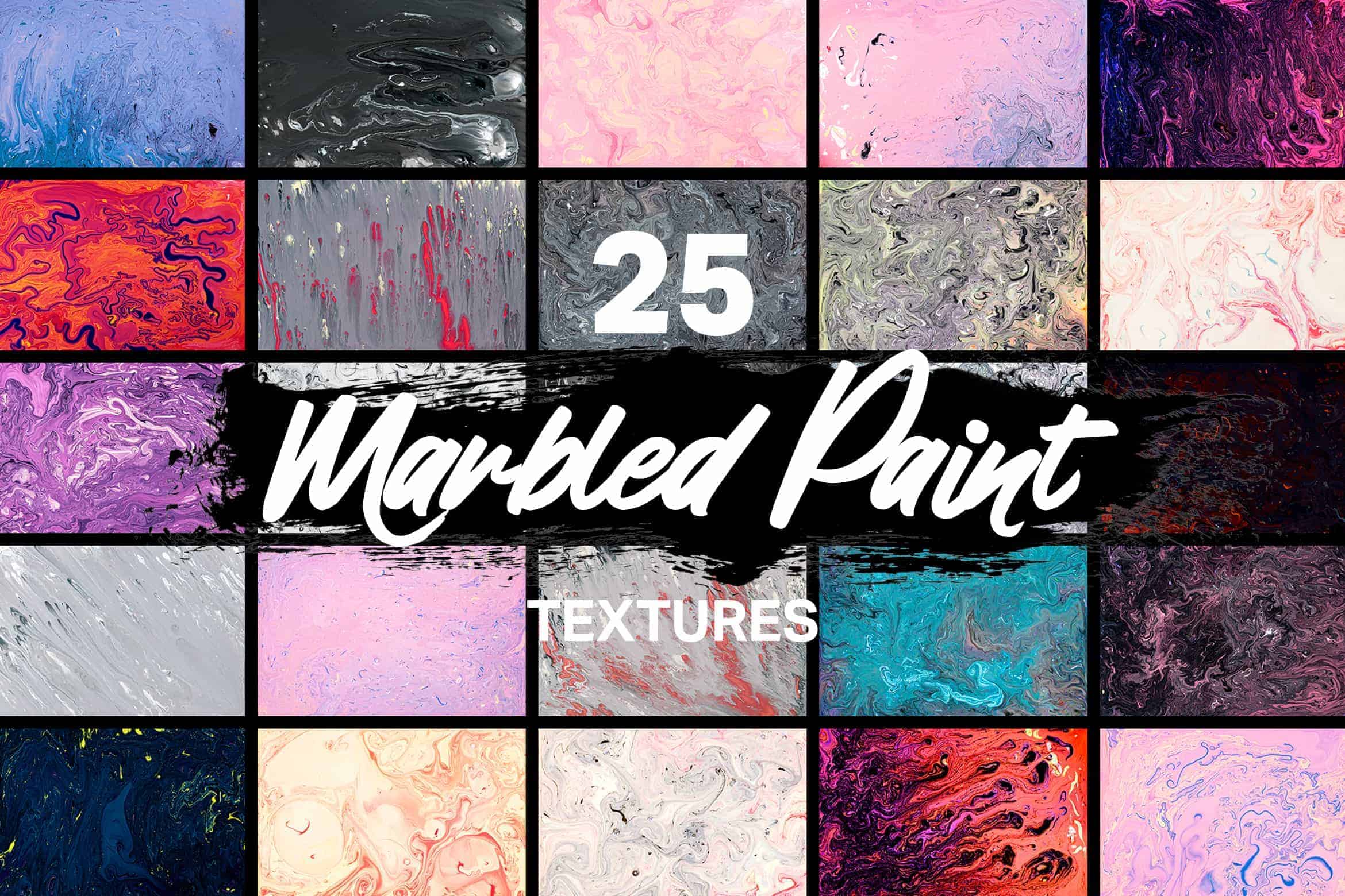 5 Free Marbled Paint Textures Tutorials