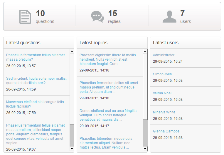 PHP Forum Script PHPJabbers