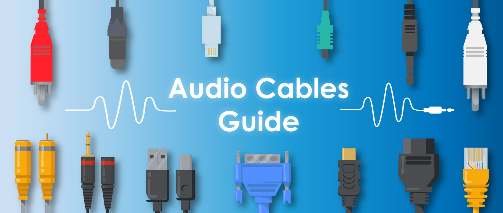 Audio Cables Guide 9 Most Used Audio Connectors EVER