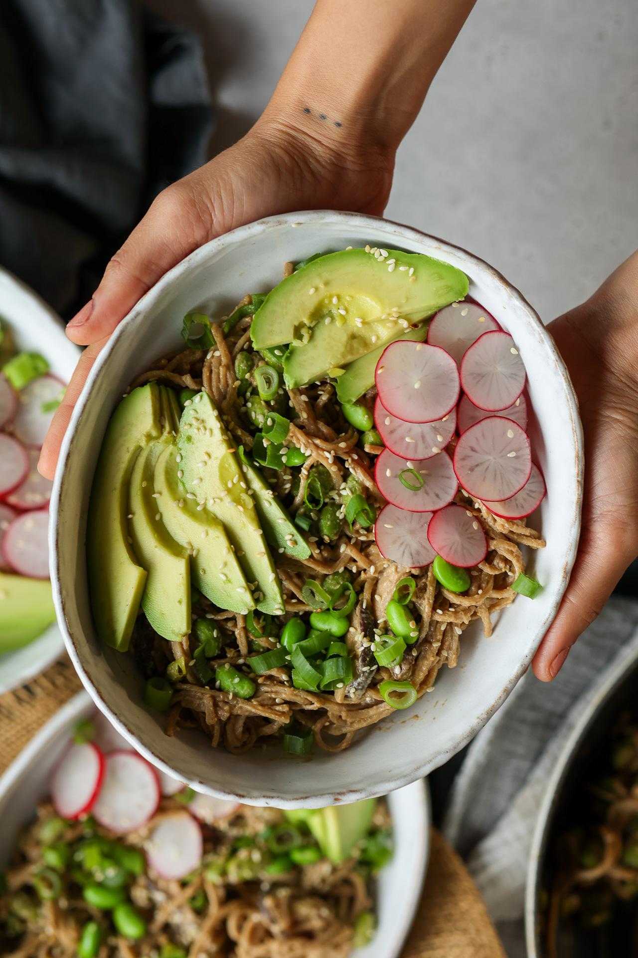 Miso Sesame Soba Noodles Pick Up Limes