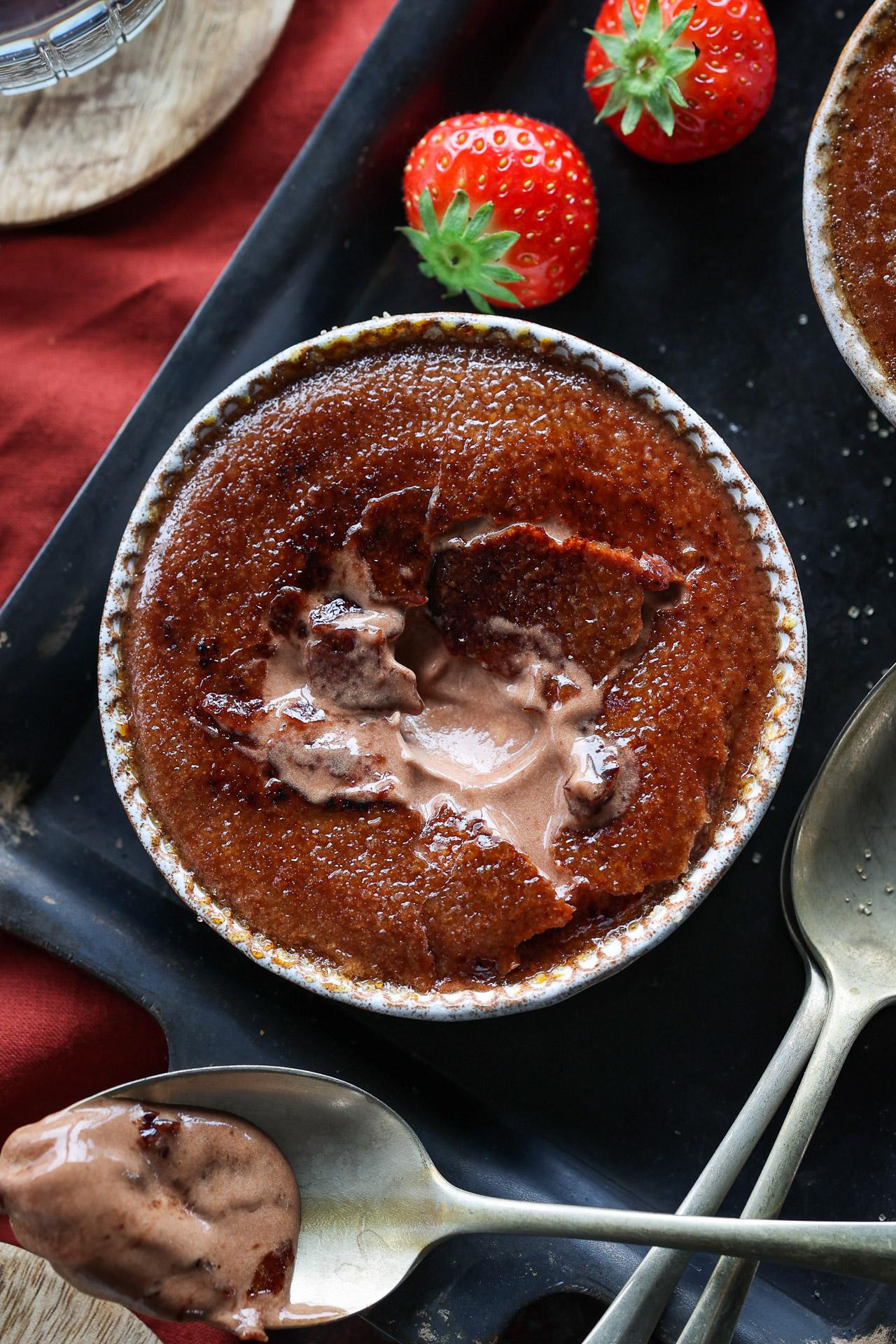 Chocolate Crème Brûlée Pick Up Limes