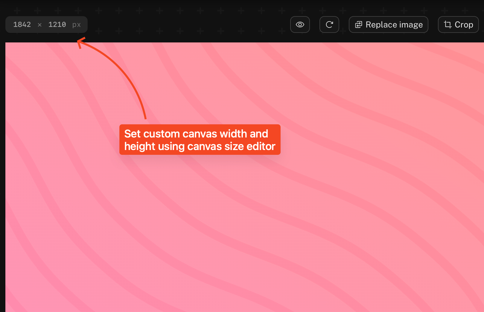 Resizing Canvas Pika