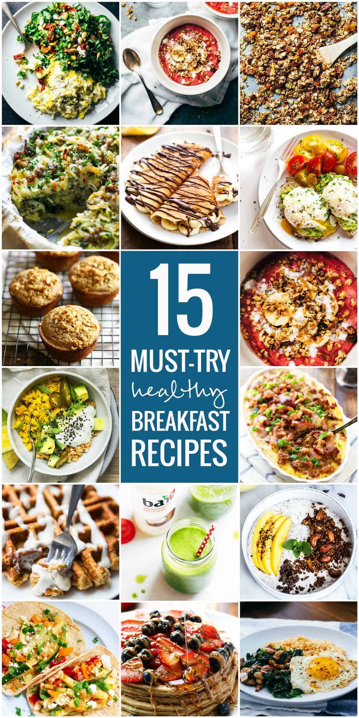 15 MustTry Healthy Breakfast Recipes Pinch of Yum