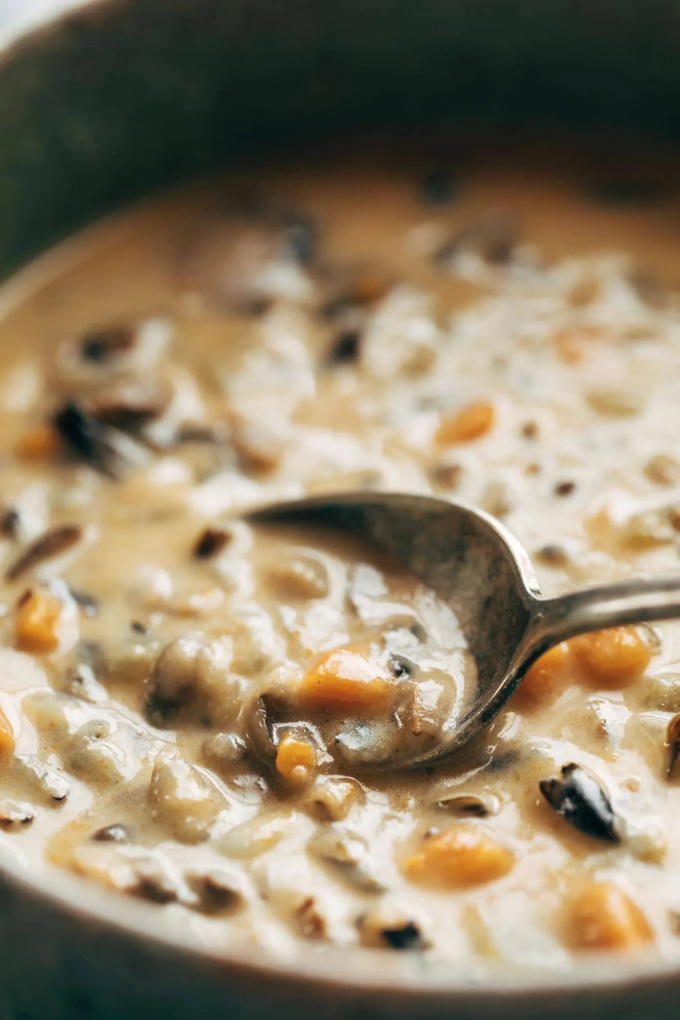 Instant Pot Wild Rice Soup Recipe Pinch of Yum