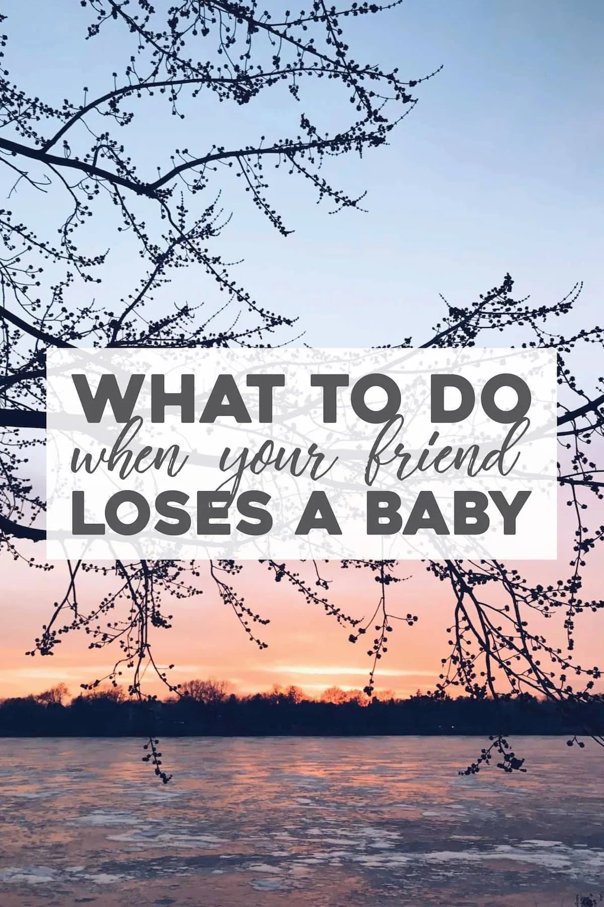 What To Do When Your Friend Loses a Baby Pinch of Yum Bloglovin’