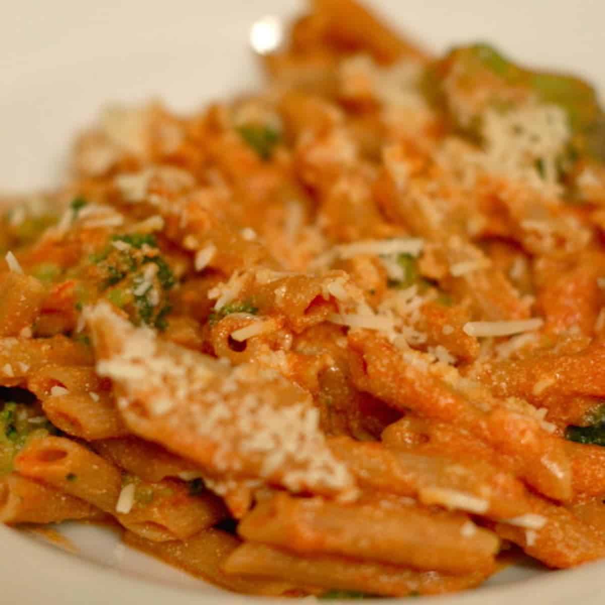 Tomato Ricotta Pasta with Broccoli Recipe Pinch of Yum