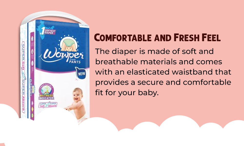 Buy Wowper Fresh Pant Style Diaper New XL (Pack of 4, 28 Count each