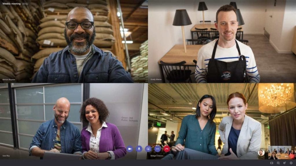 How to put a background on Microsoft Teams