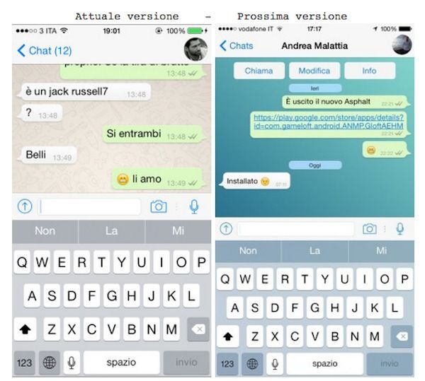 Así será Whatsapp para iPhone 6 e iPhone 6 Plus