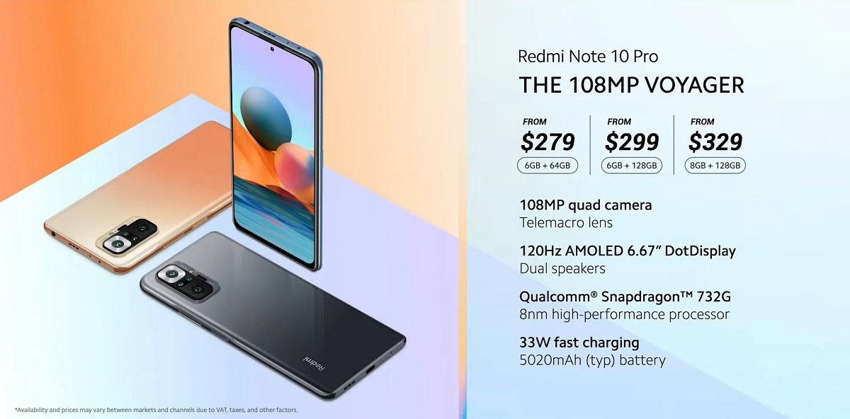 Redmi Note 10 Pro, caracteristicas, precio y especificaciones
