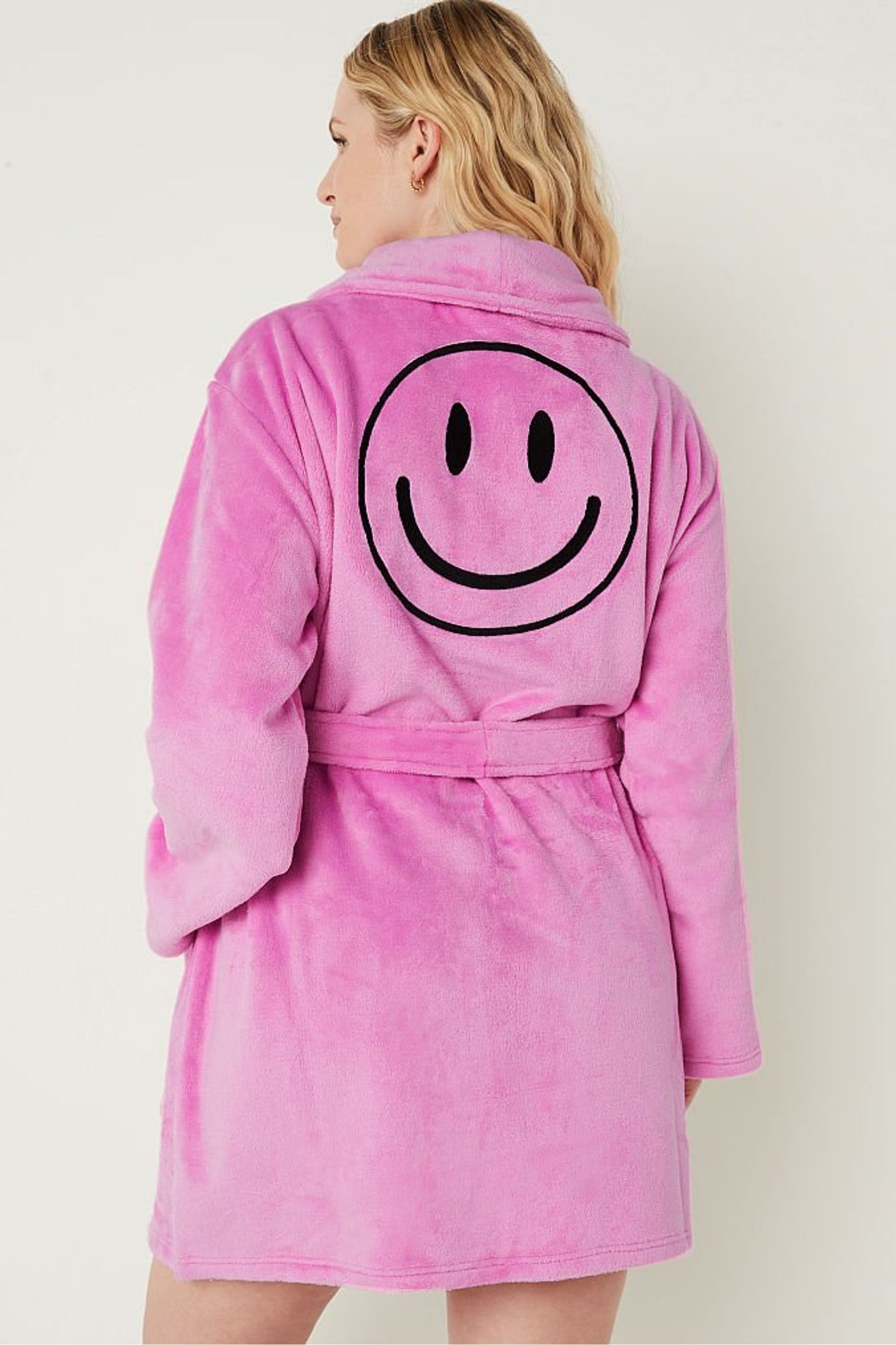 Buy Victoria's Secret PINK Cosy Long Sleeve Dressing Gown from the