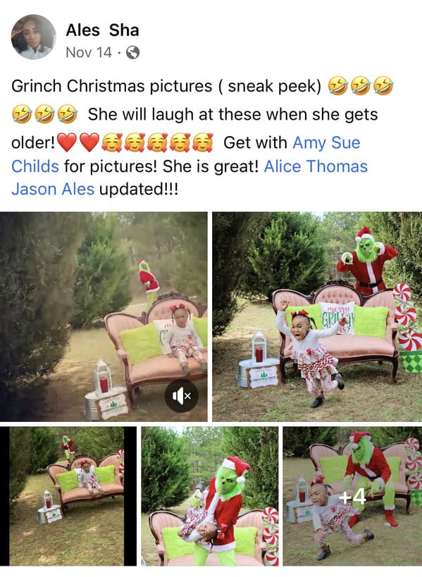 This Grinch Scares Kids In The Name Of A Good Christmas Card