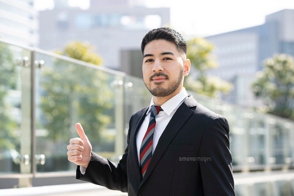 カートに入れないでください！無料！Free Cutoutpeople☆外国人リアルイラスト 4... 外国人のビジネスマンの写真素材・イラスト素材 | ストックフォトのAmanaimages Plus