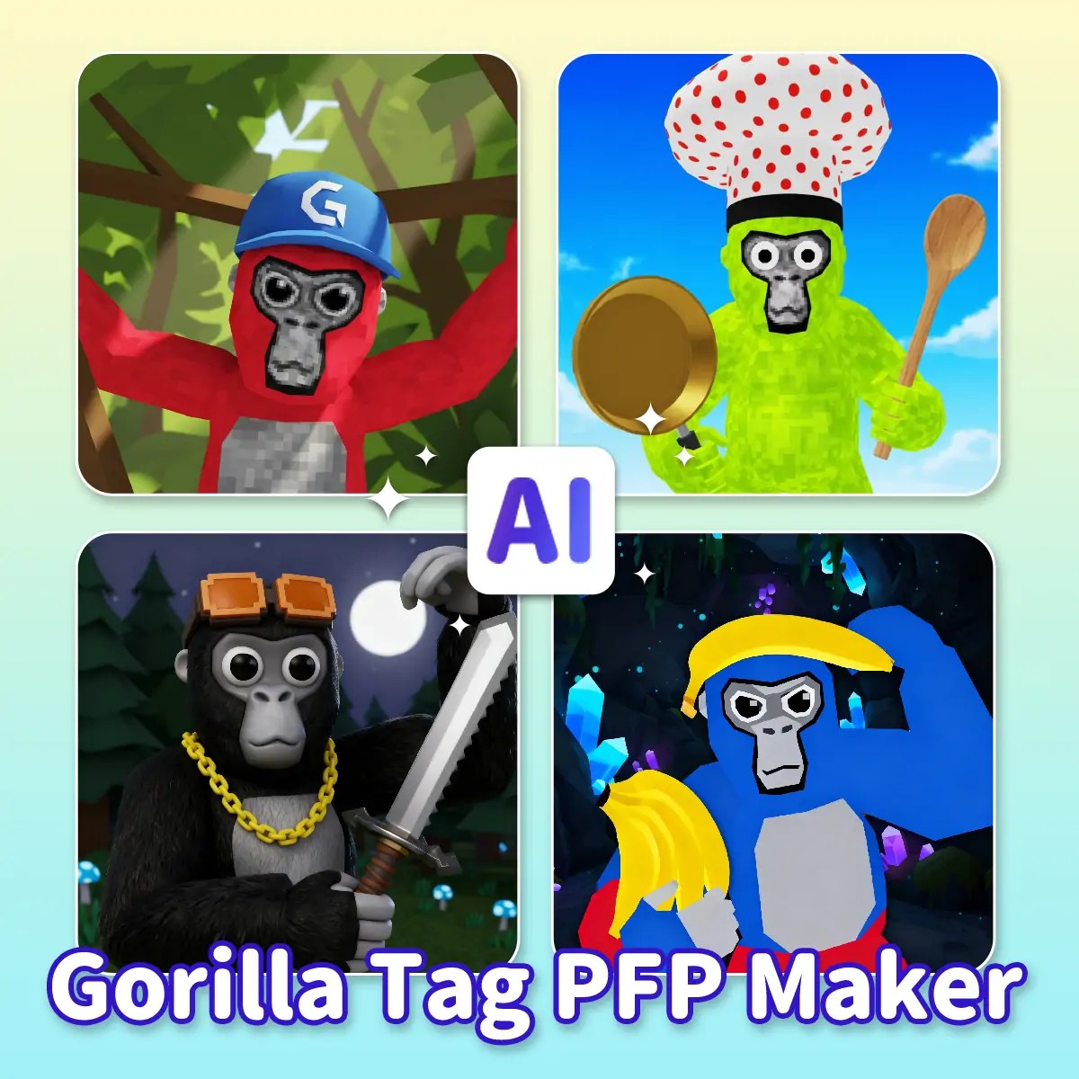 Free Online Gorilla Tag PFP Maker for Custom Avatars(04)
