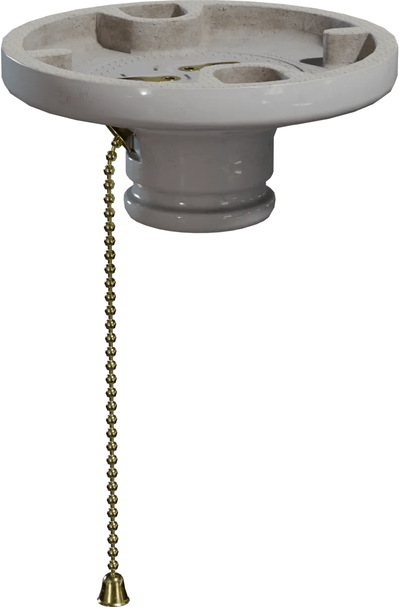 Pull Chain Light Socket Model • Poly Haven