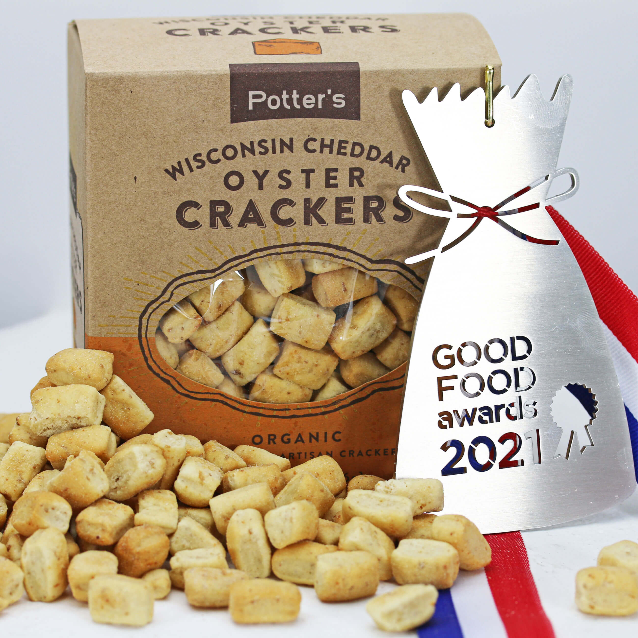 Wisconsin Cheddar Oysters Potters Crackers