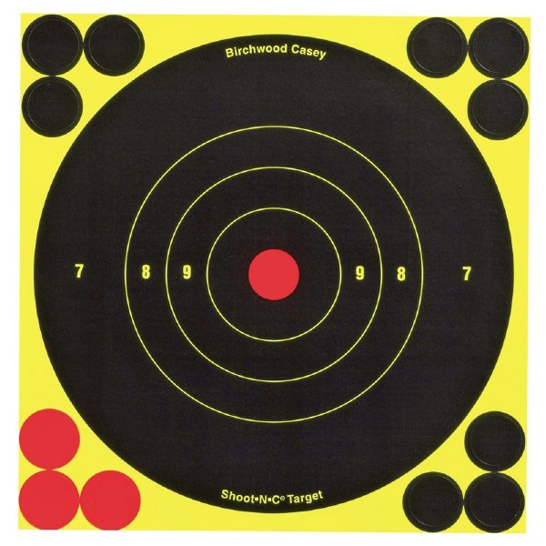 Shoot N C 6" Round Targets Swillington Shooting Supplies