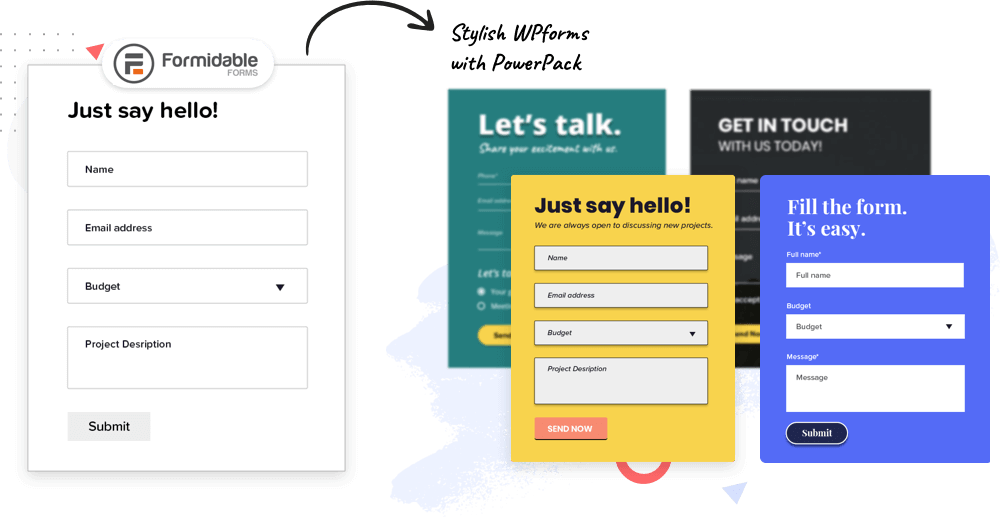 Formidable Forms Widget For Elementor Formidable Forms